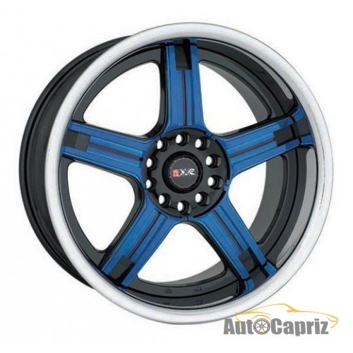 Диски Sportmax Racing SR-507 BSL+Blue Ins. R18 W7.5 PCD10x112/114.3 ET42 DIA67.1  